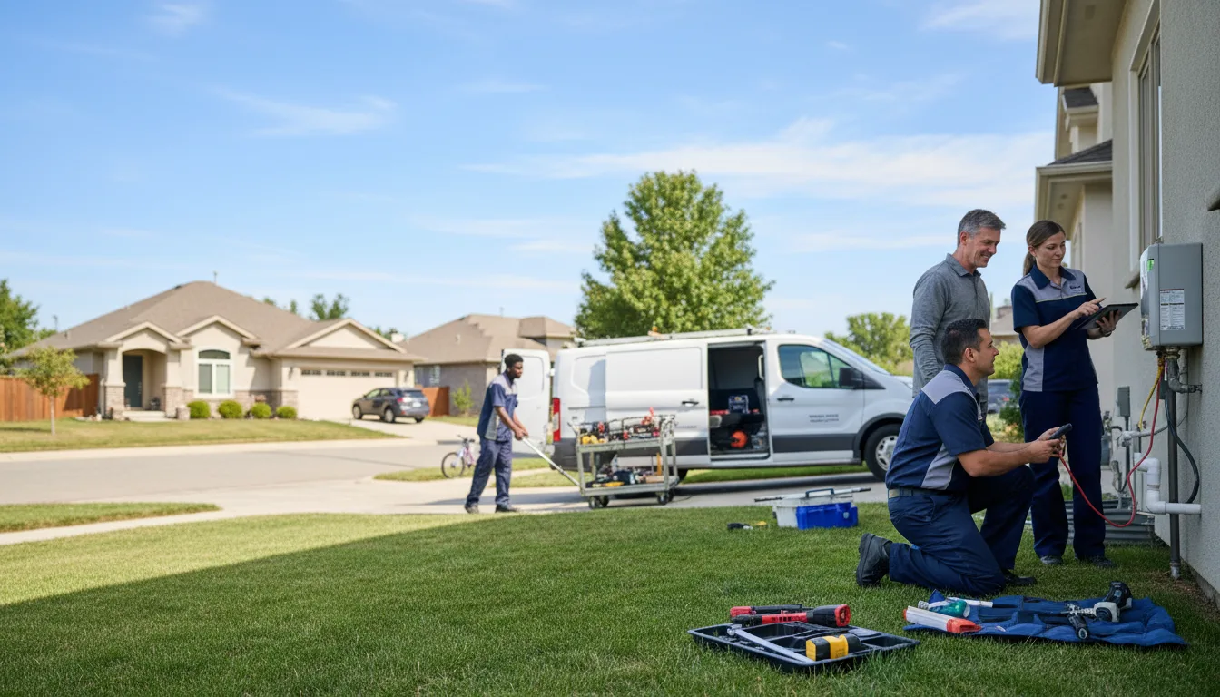 Tankless water heater service in Bellflower, CA